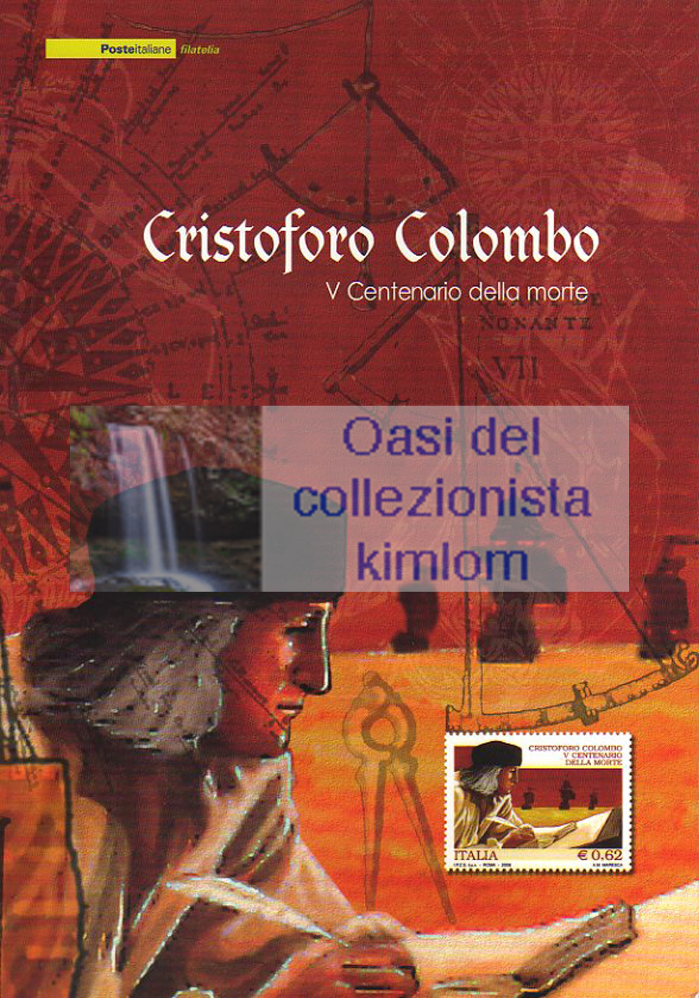 folder - Cristoforo Colombo V° centenario della morte