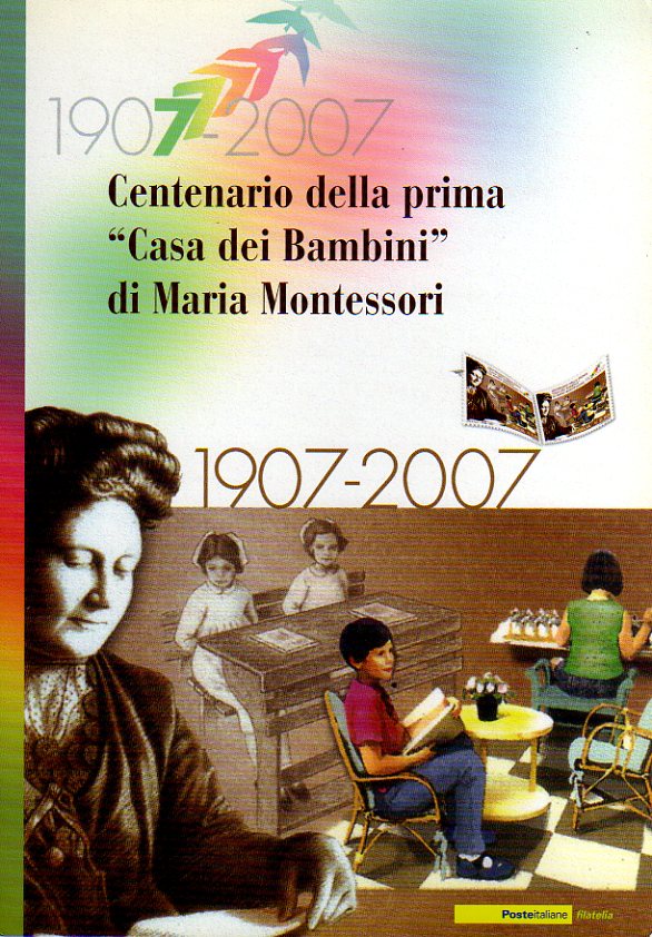 folder - Centenario della prima "Casa dei Bambini" di Maria Montessori